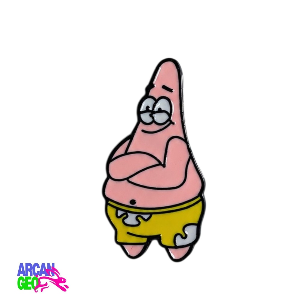 Pin Patricio estrella.
