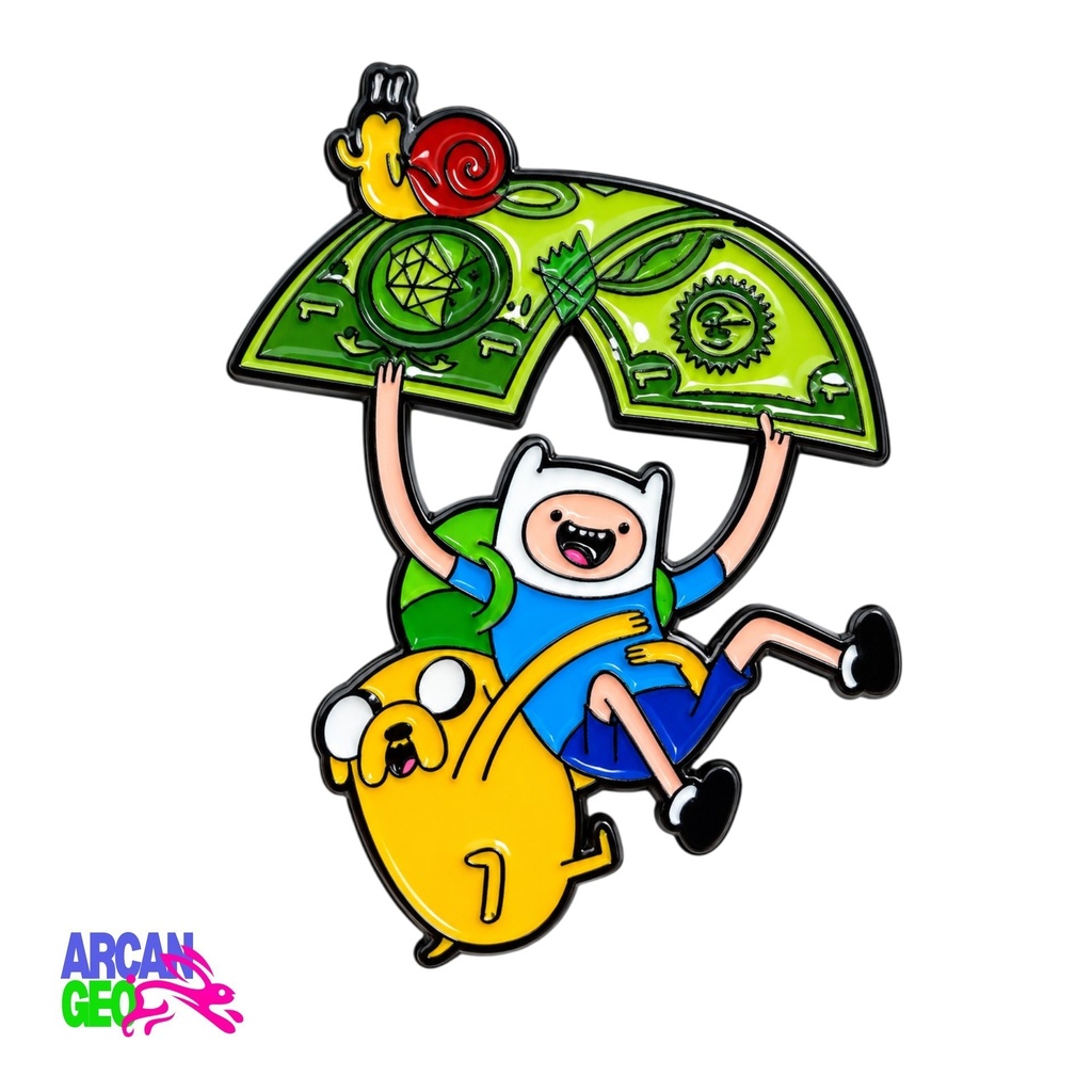 Pin Hora de Aventura: Caída Millonaria.