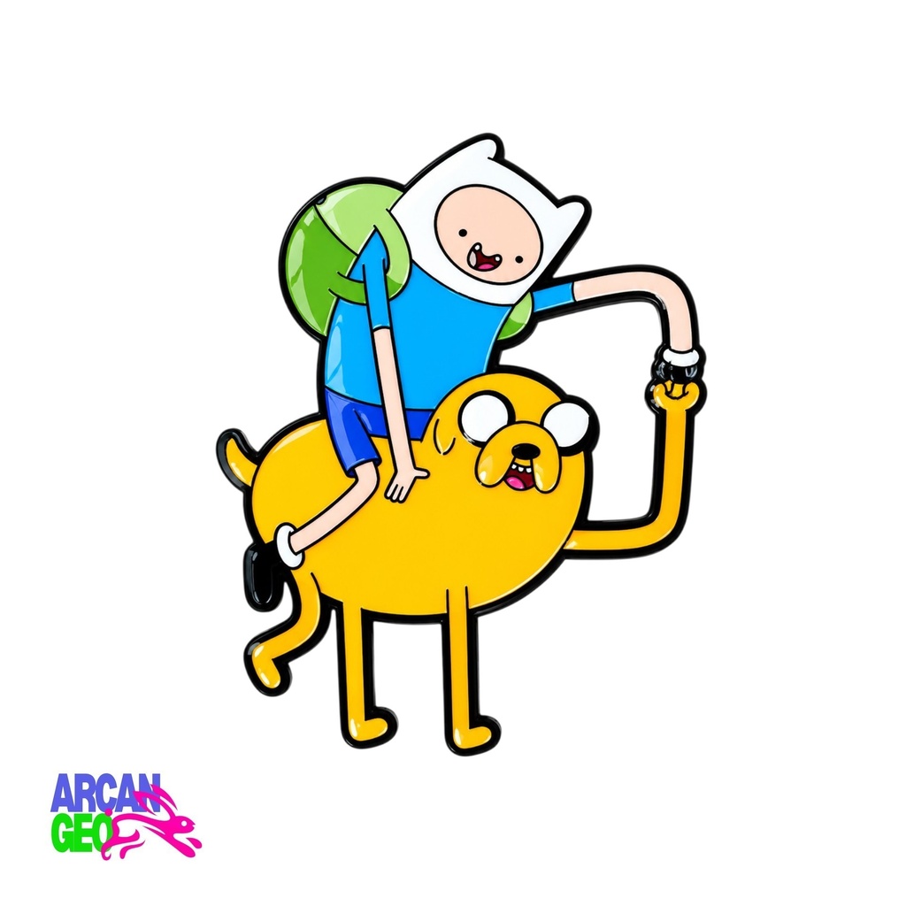 Pin Hora de Aventura: Una Amistad Legendaria
