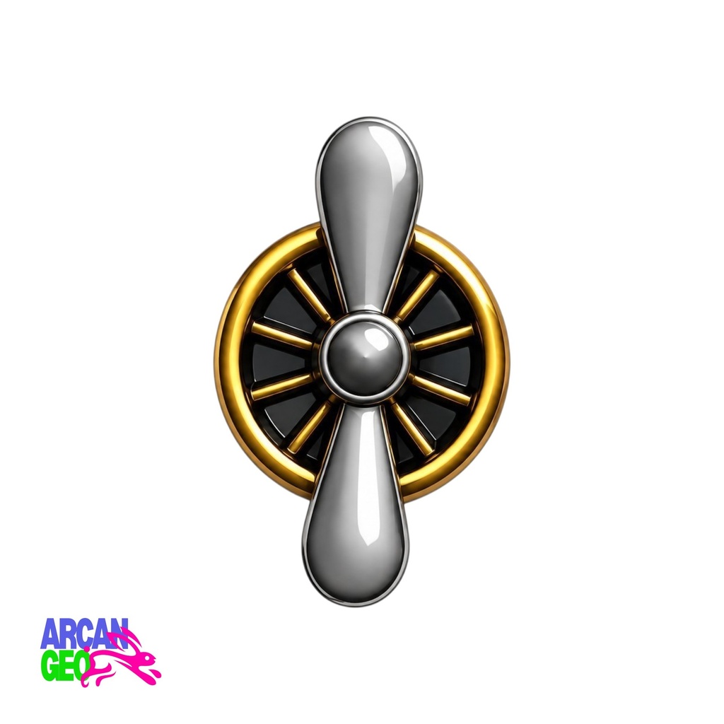 Pin Aviation: Fuerza en Rotación
