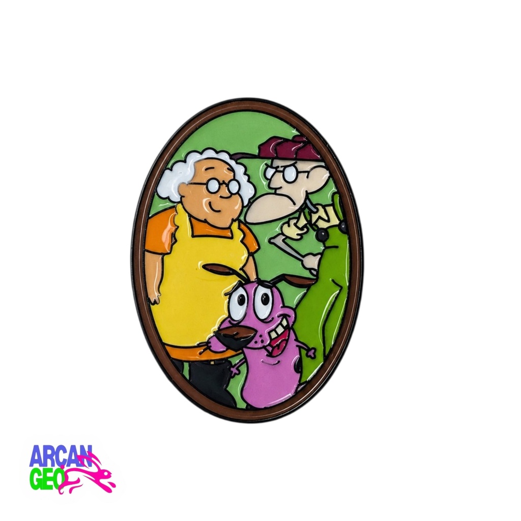 Pin Coraje: Nuestra Extraña Familia