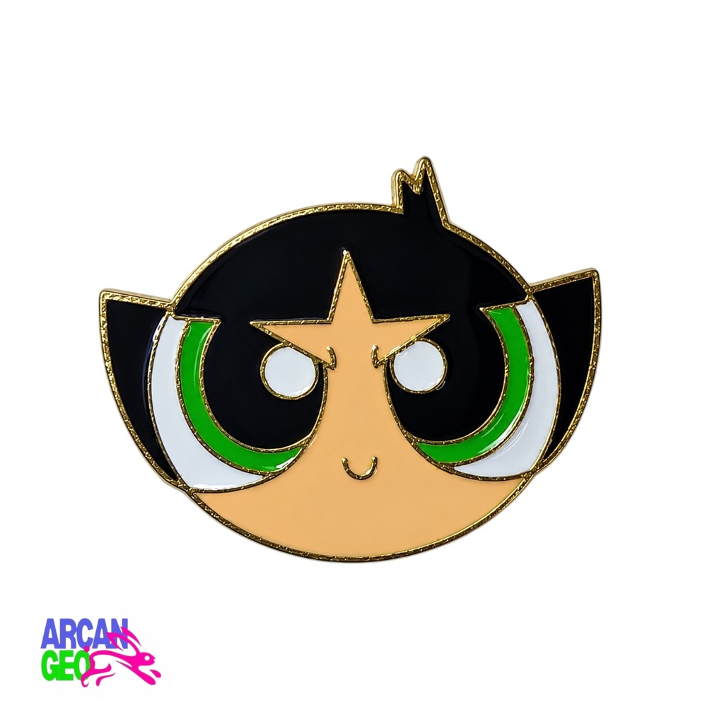 Pin Bellota: Green Rebel.