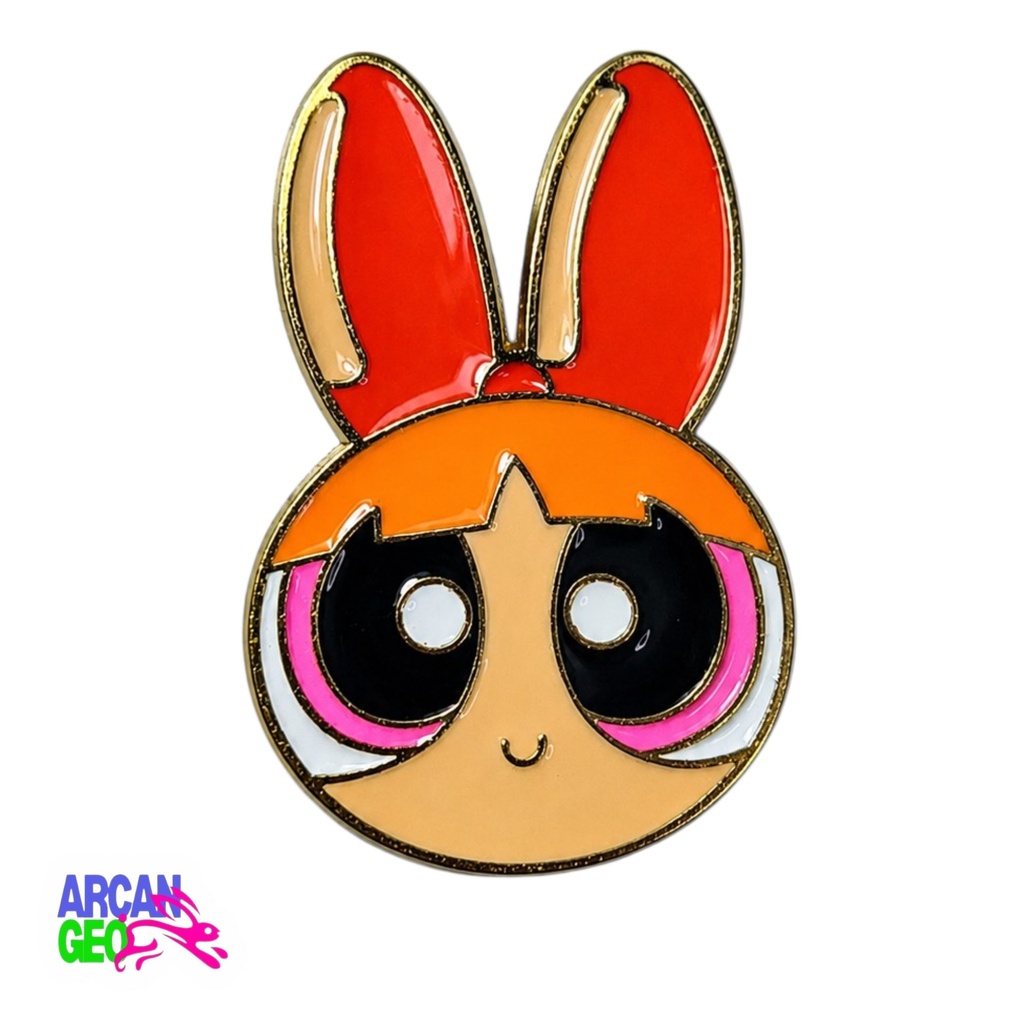Pin Bombón: Pink Icon.