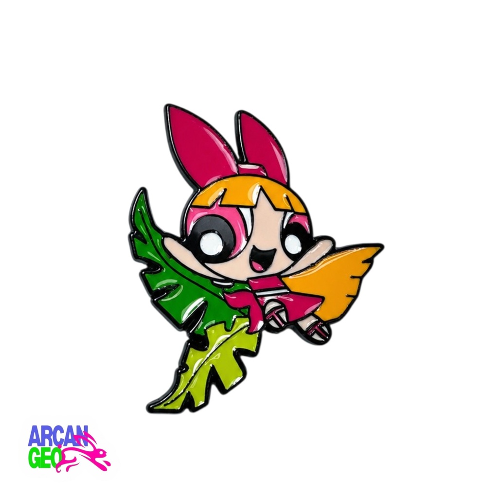 Pin Bombón Tropical Blossom.