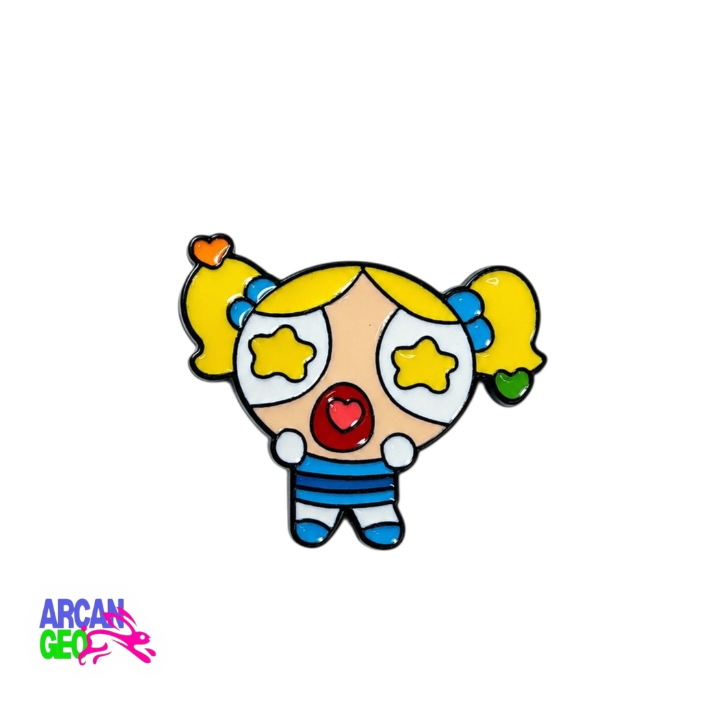 Pin Burbuja: Cute in Costume.