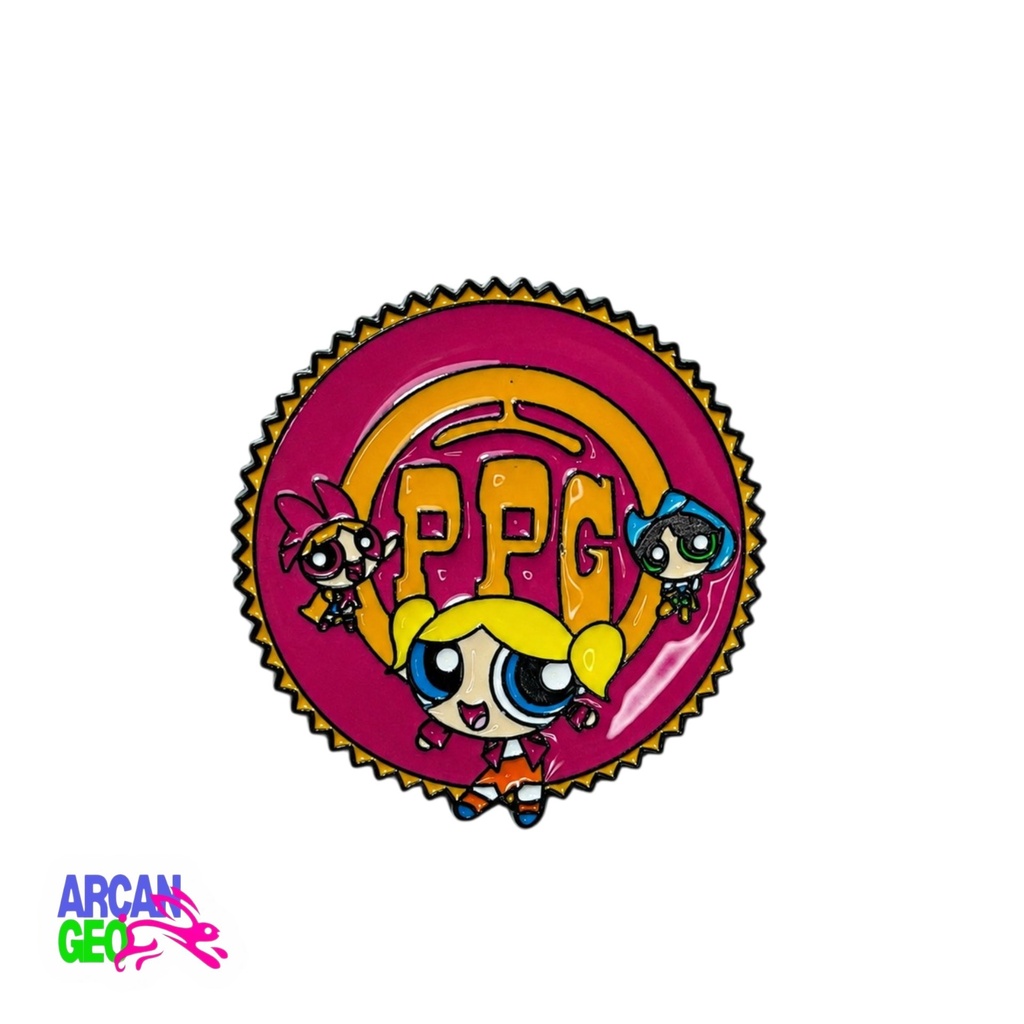 Pin Blossom, Bubbles & Buttercup.